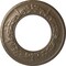 Ekena Millwork Salem Ceiling Medallion (Fits Canopies up to 7 1/8"), 13 1/4"OD x 7 1/8"ID x 7/8"P, Warm Silver CM13SAWSS - alternate 1